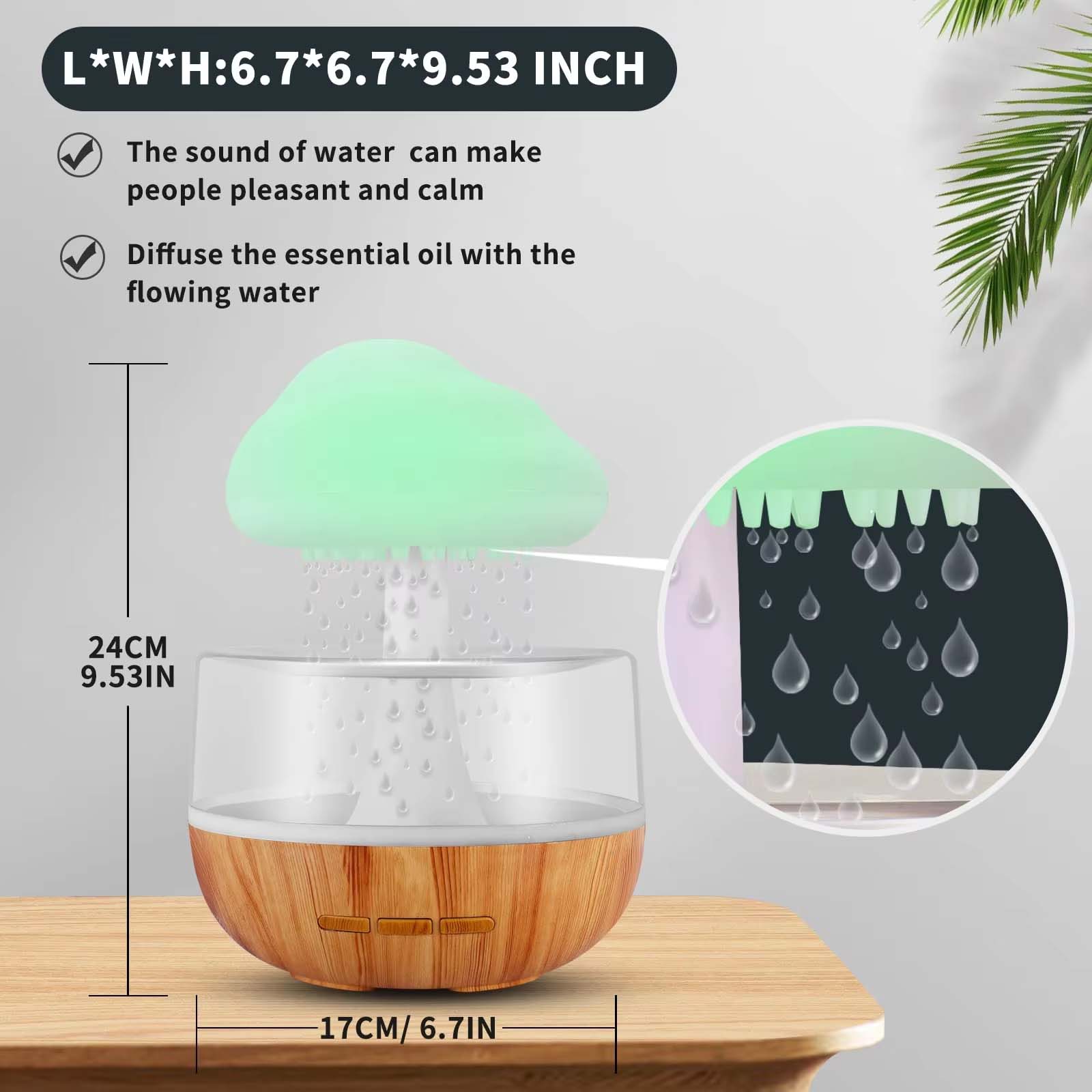 Rain Cloud Humidifier- রেইন ক্লাউড হিউমিডিফায়ার - Image 3