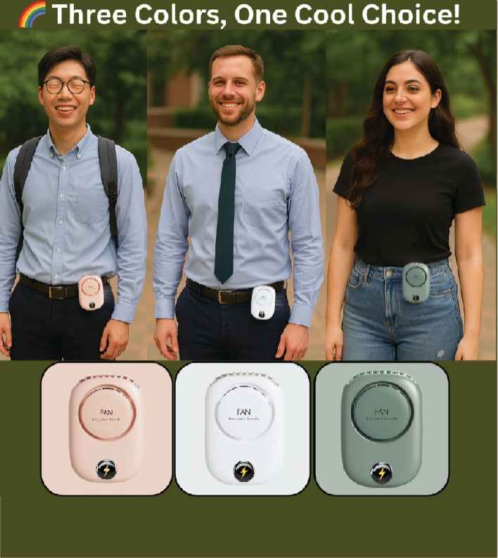 Portable Hand Fan - প্রোর্টেবল ফ্যান - Image 4