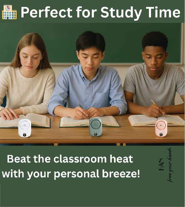 Portable Hand Fan - প্রোর্টেবল ফ্যান - Image 3