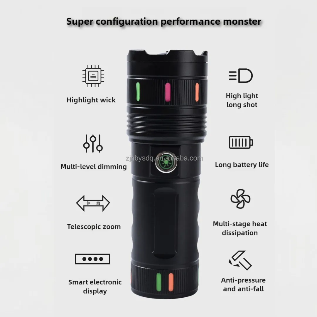 Sanford High Power Rechargeable Flashlight - Image 3